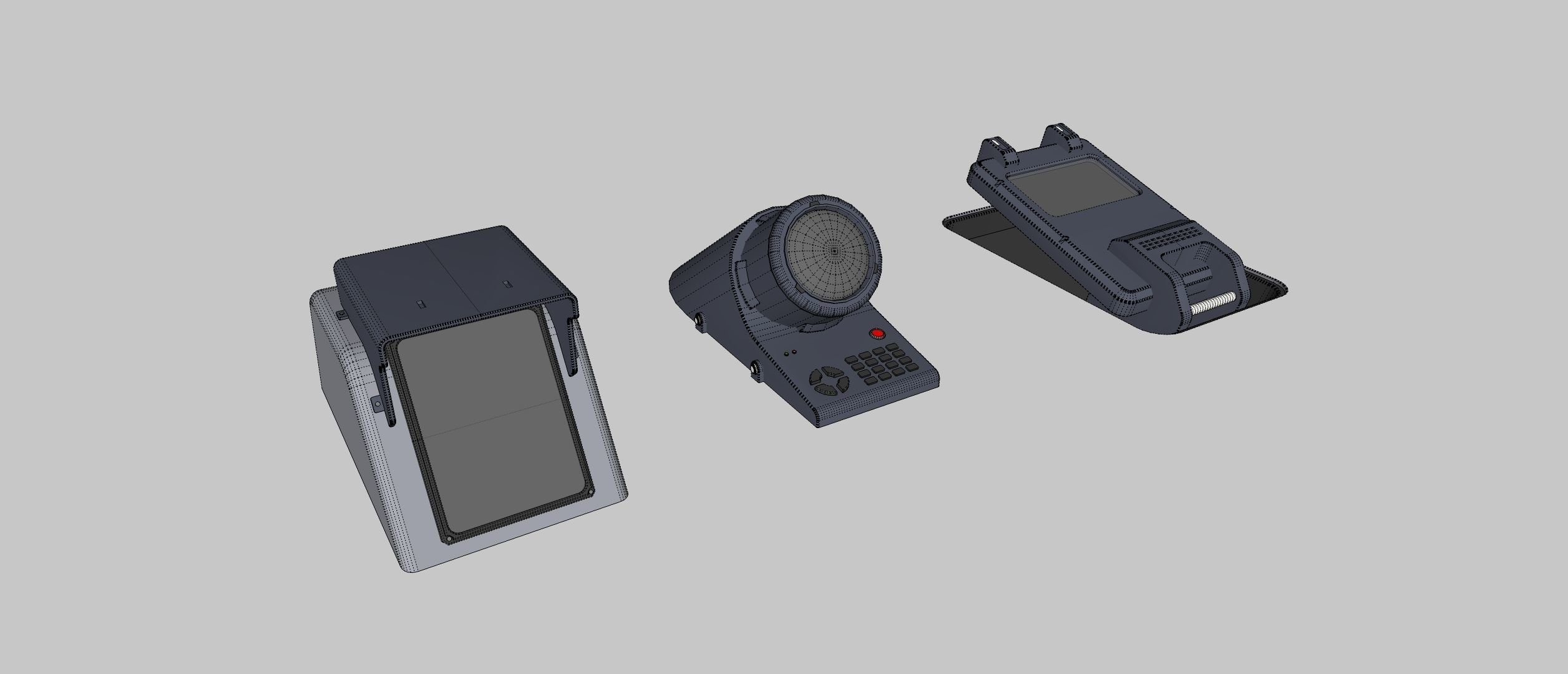 Dashboard 2 sci-fi 3D model_28