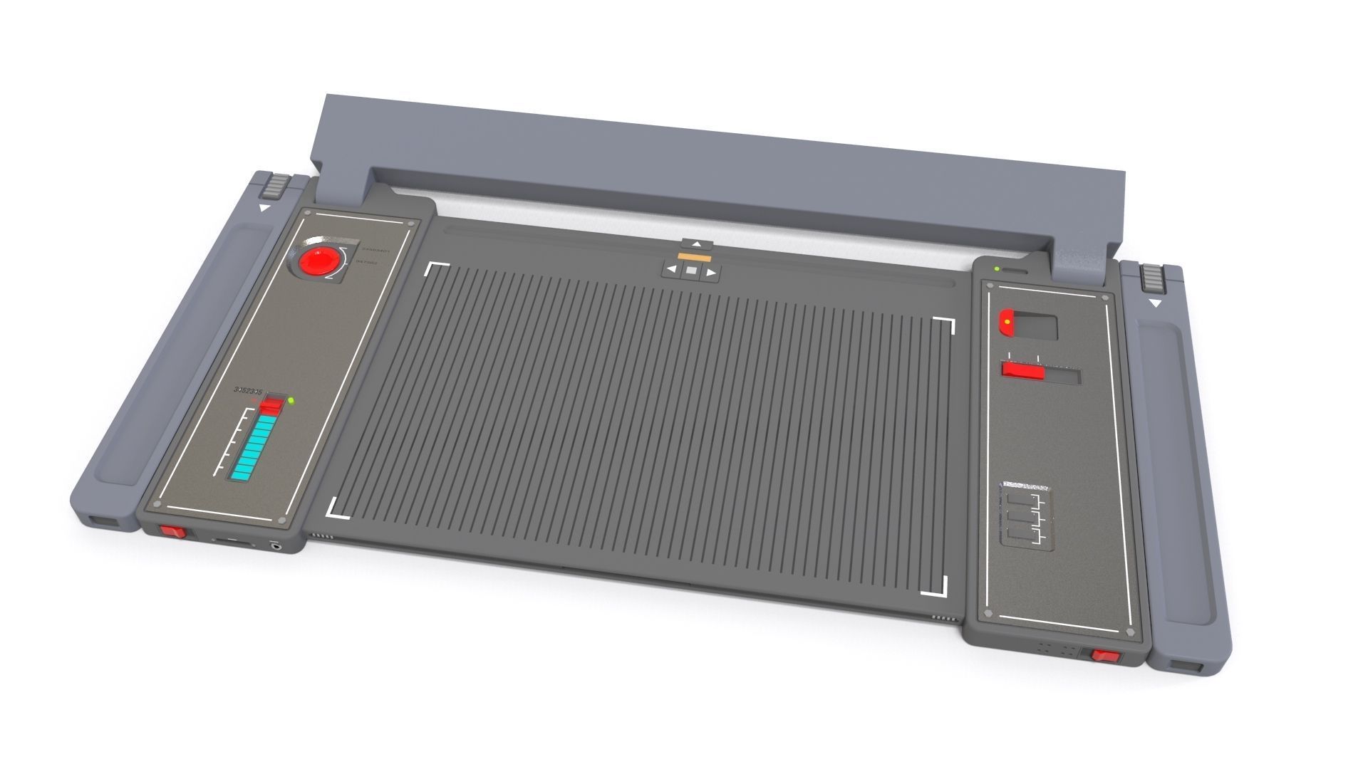 Dashboard 2 sci-fi 3D model_16