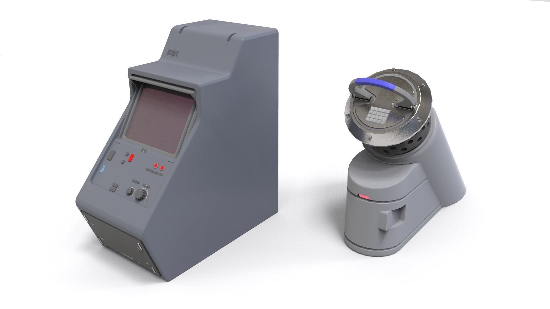 Dashboard 2 sci-fi 3D model_11