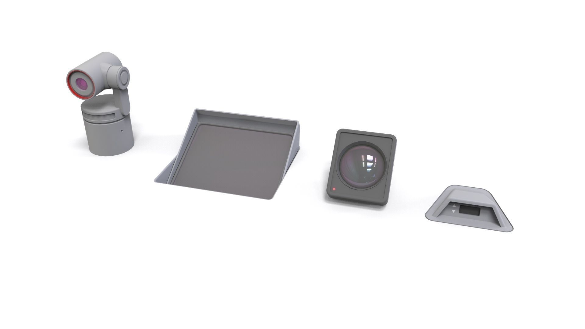 Dashboard 2 sci-fi 3D model_18