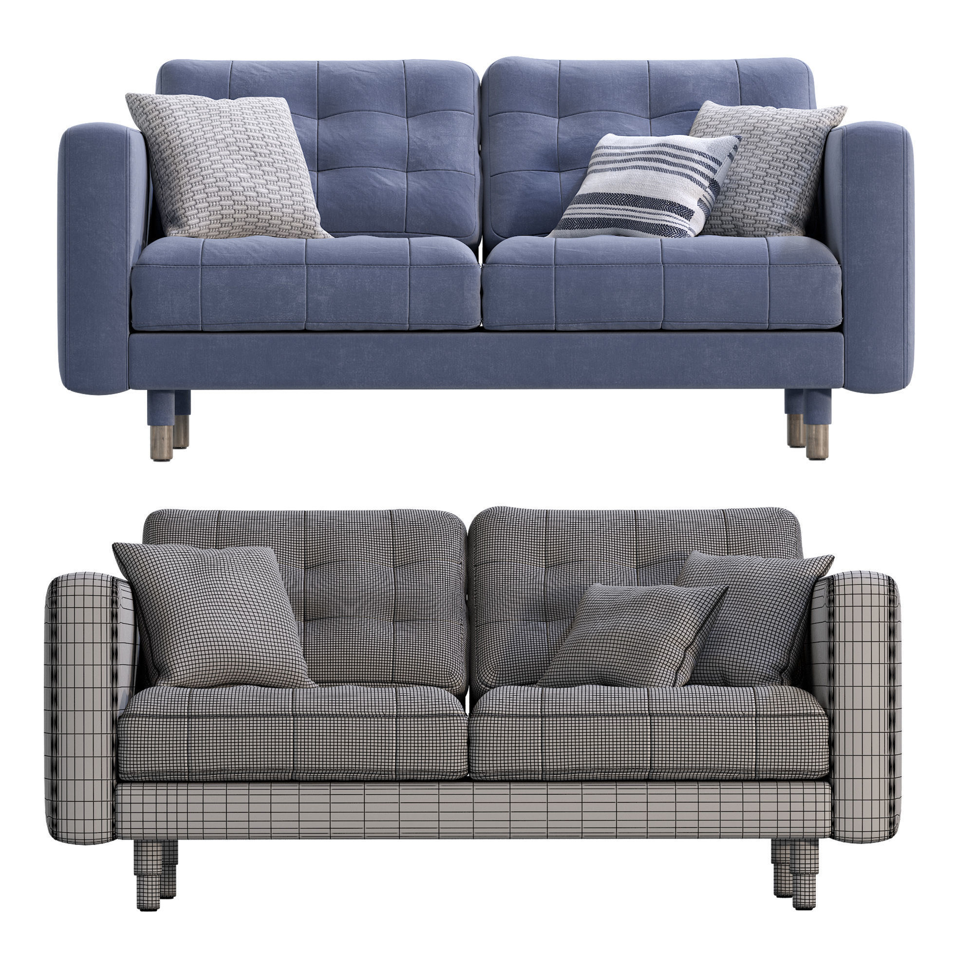 MORABO Sofa By IKEA 3D model_4