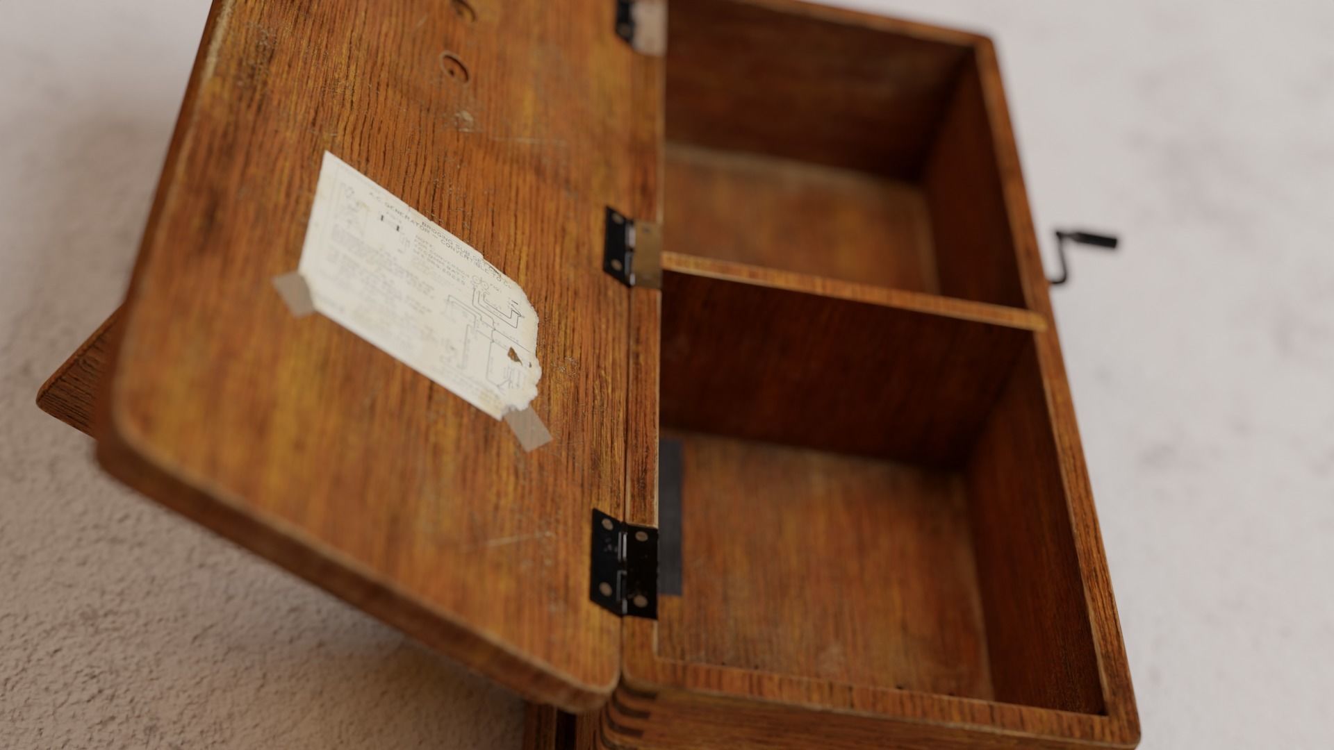 Old Telephone 3D model_2