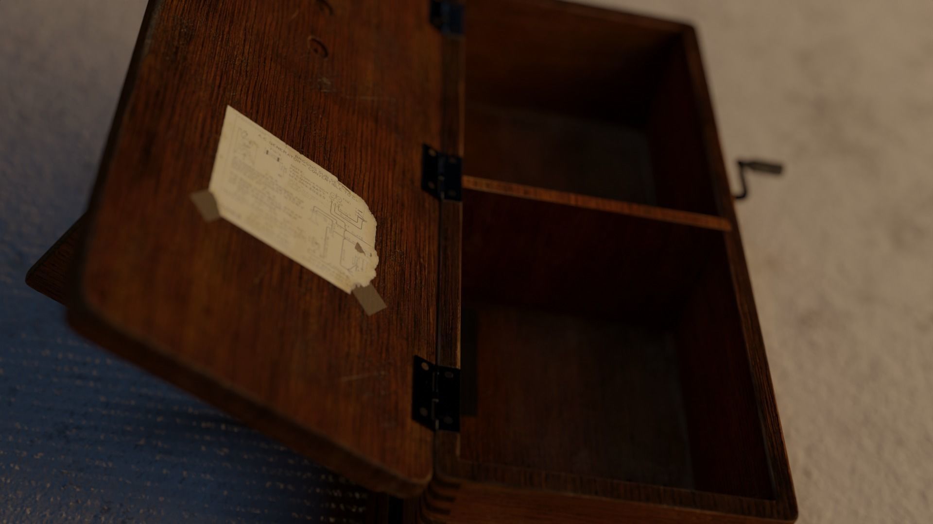 Old Telephone 3D model_4