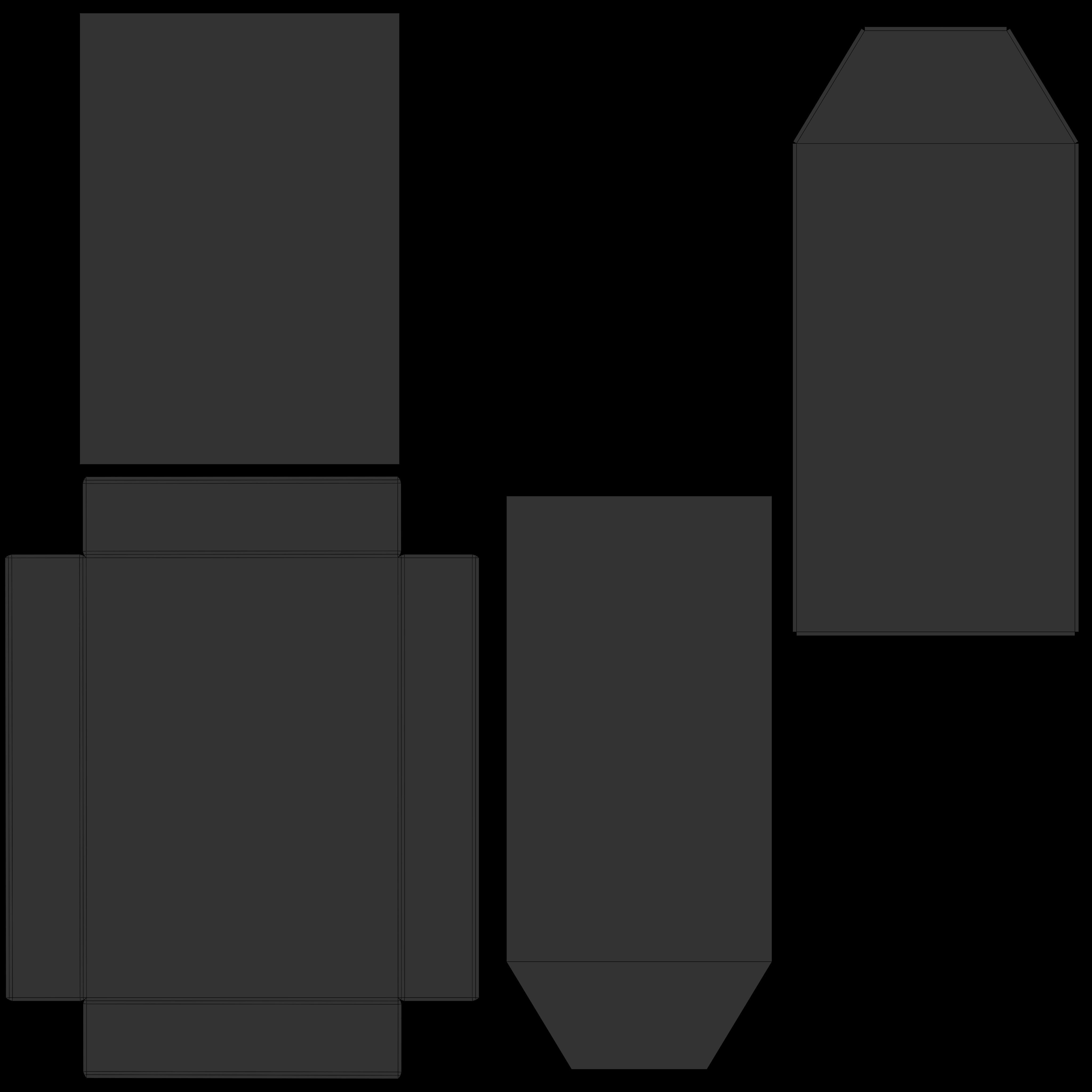 Gift Box with Flowers 3D model_14