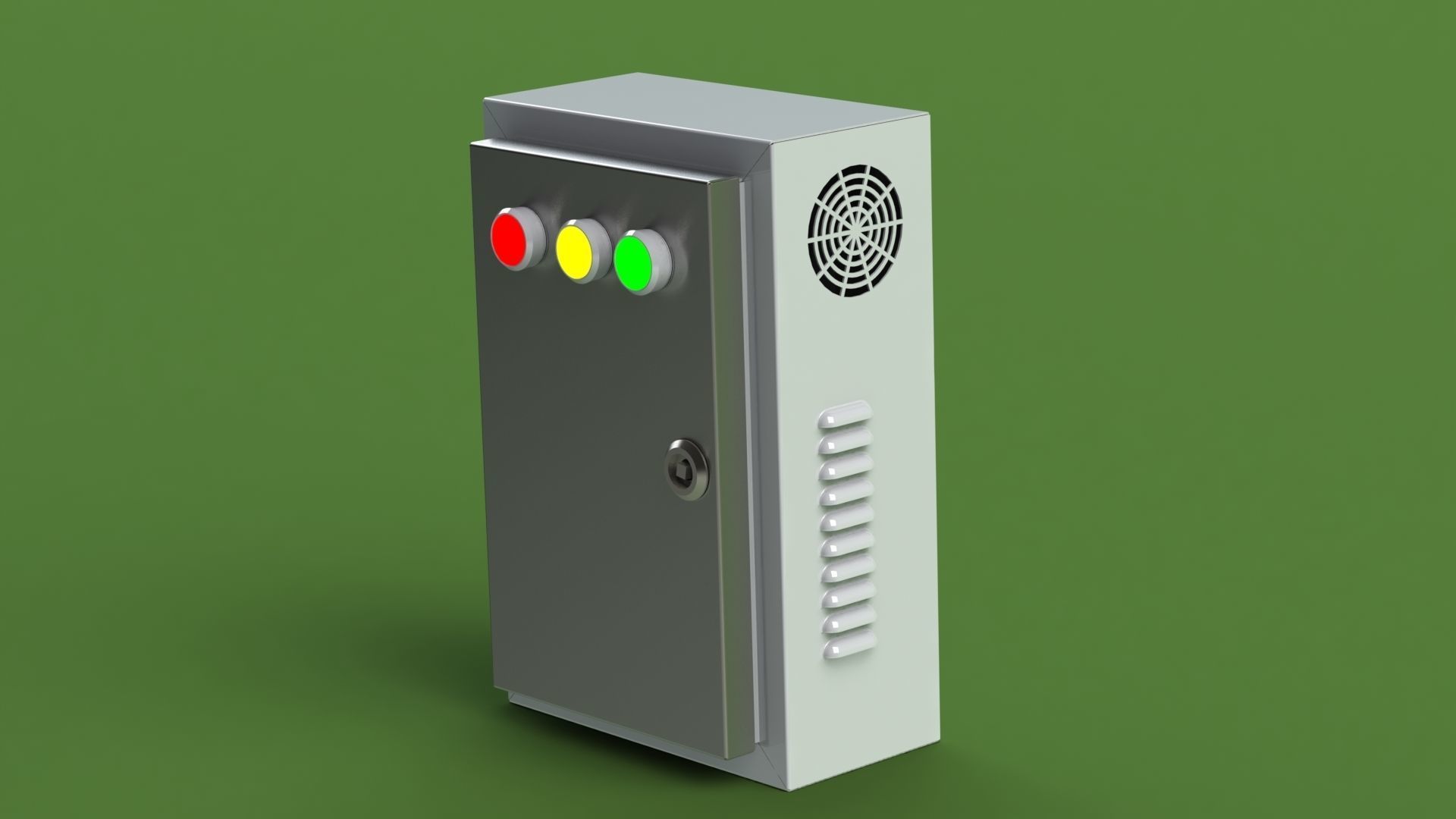 Electrical Panel 3D model_6
