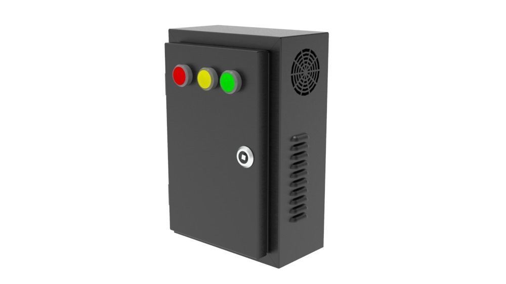 Electrical Panel 3D model_1