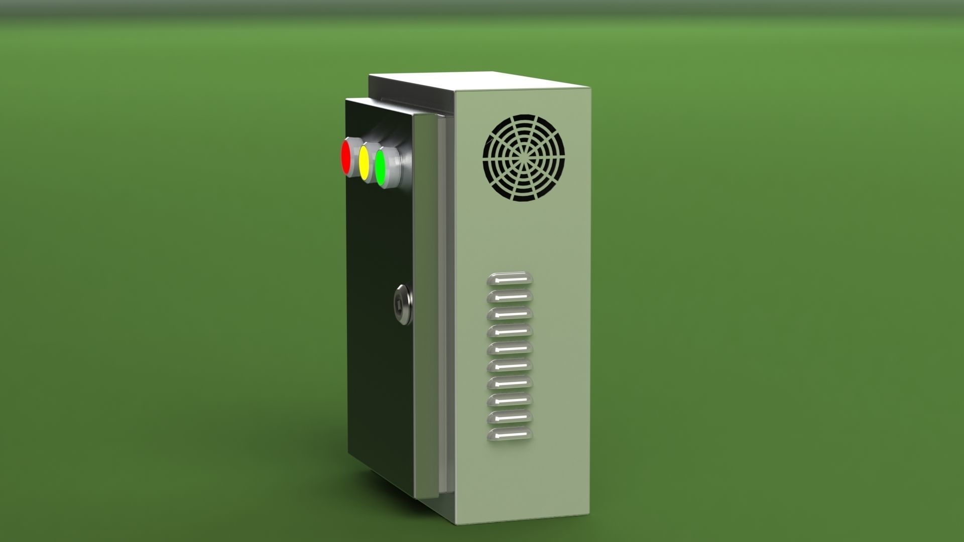 Electrical Panel 3D model_8