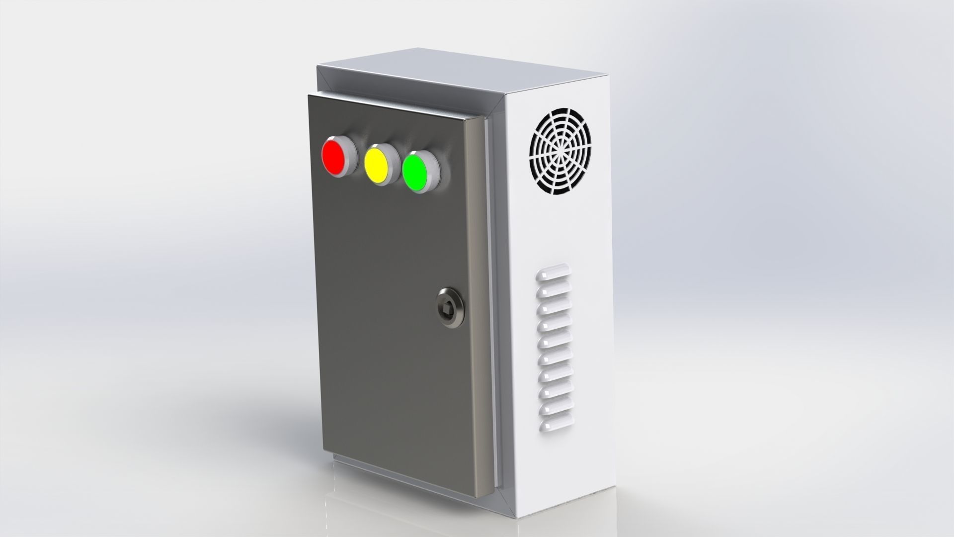 Electrical Panel 3D model_5