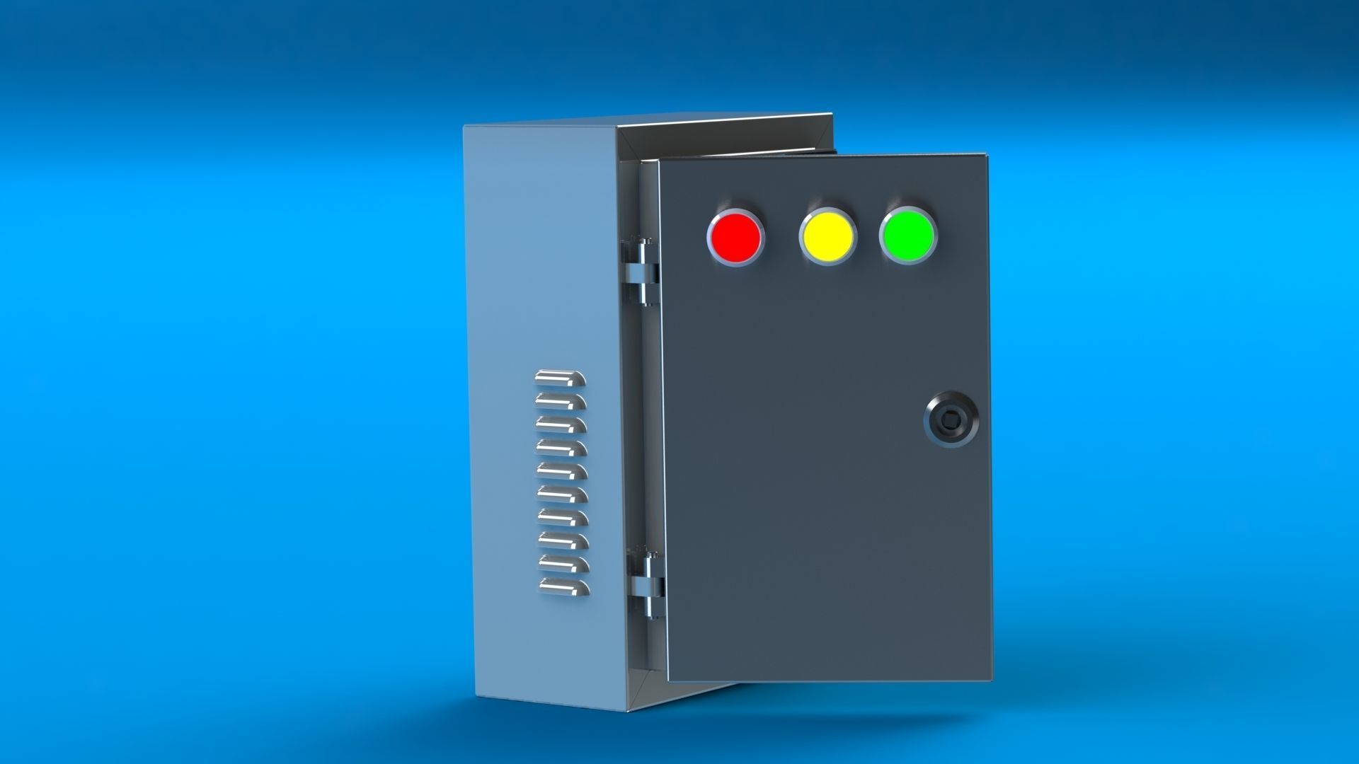 Electrical Panel 3D model_3