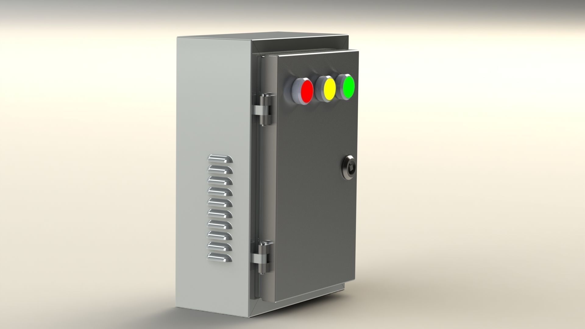 Electrical Panel 3D model_4