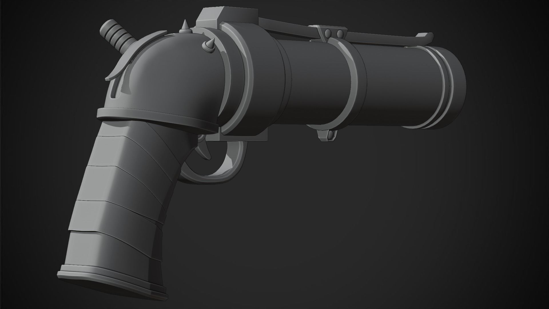 Arcane Jinx Zap Zap Pistol for Cosplay 3D print model_16