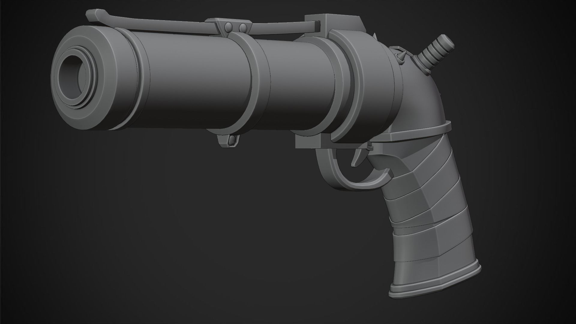 Arcane Jinx Zap Zap Pistol for Cosplay 3D print model_19
