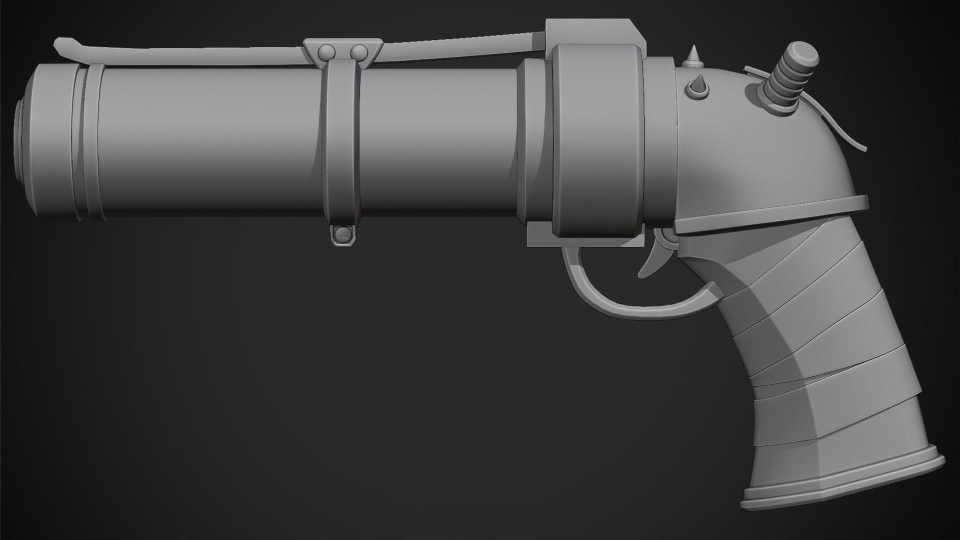 Arcane Jinx Zap Zap Pistol for Cosplay 3D print model_15