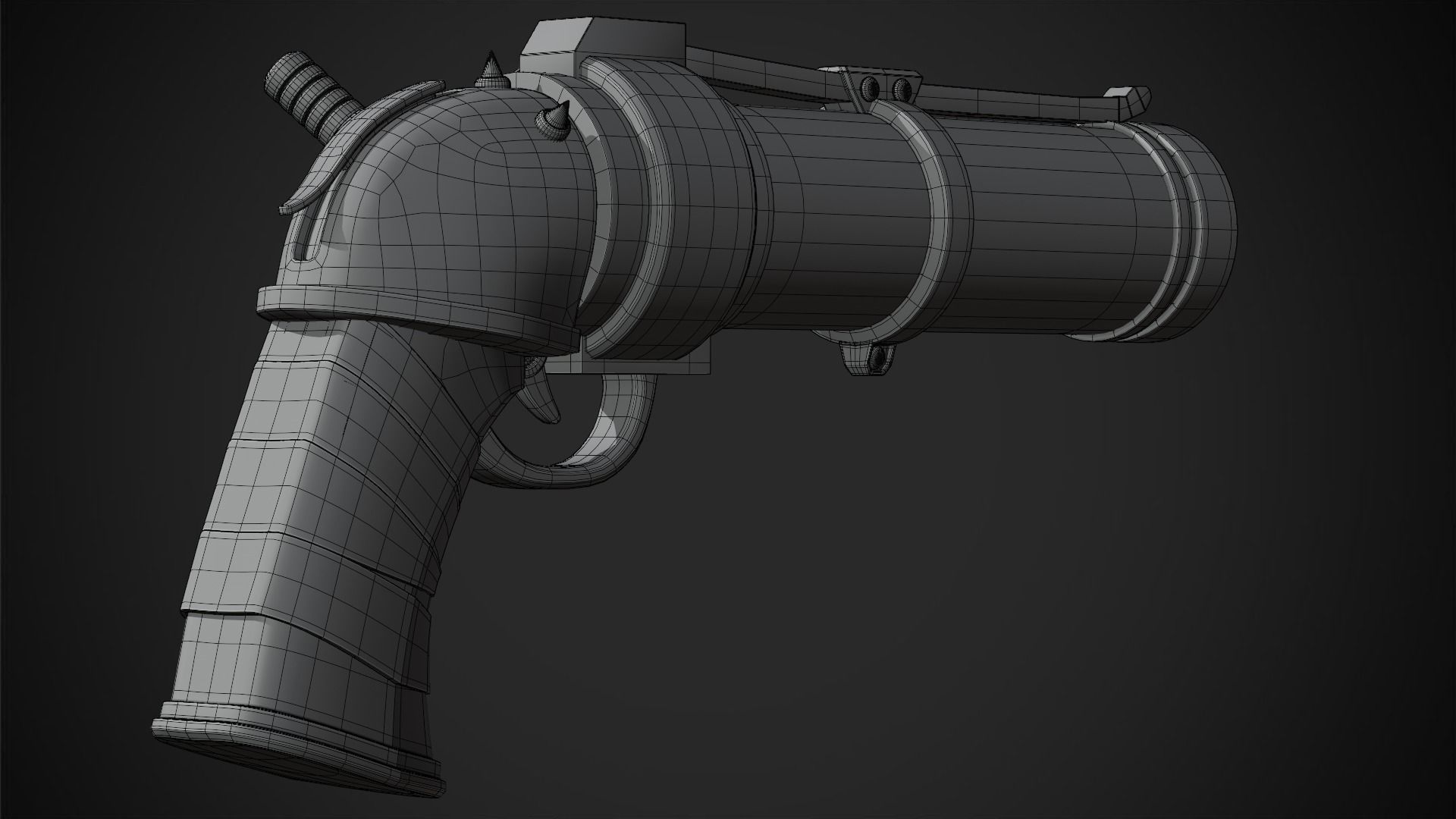 Arcane Jinx Zap Zap Pistol for Cosplay 3D print model_17