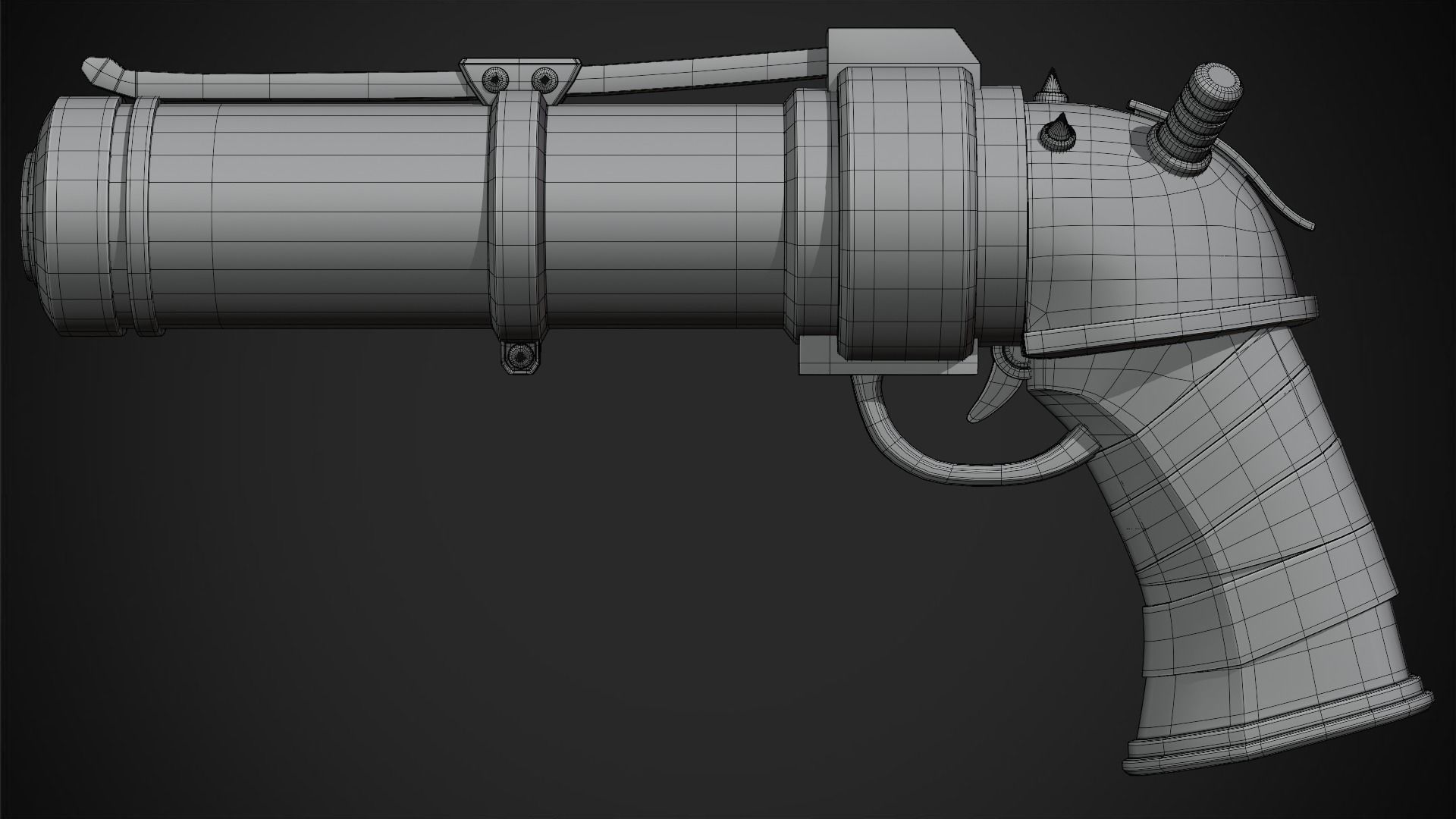 Arcane Jinx Zap Zap Pistol for Cosplay 3D print model_14