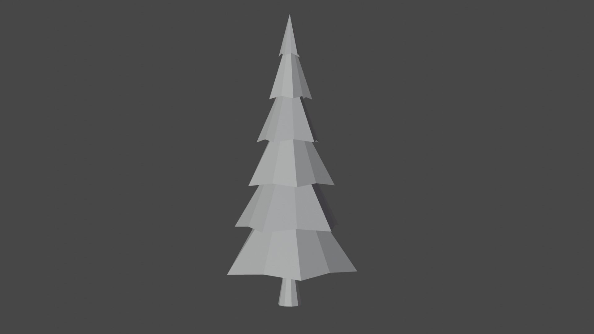 Low Poly Tree Free low-poly 3D model_1