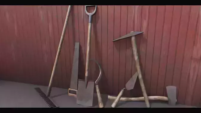 Farm tools collection 