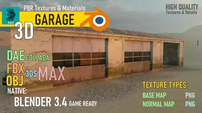 Project IGI Garage 3D model