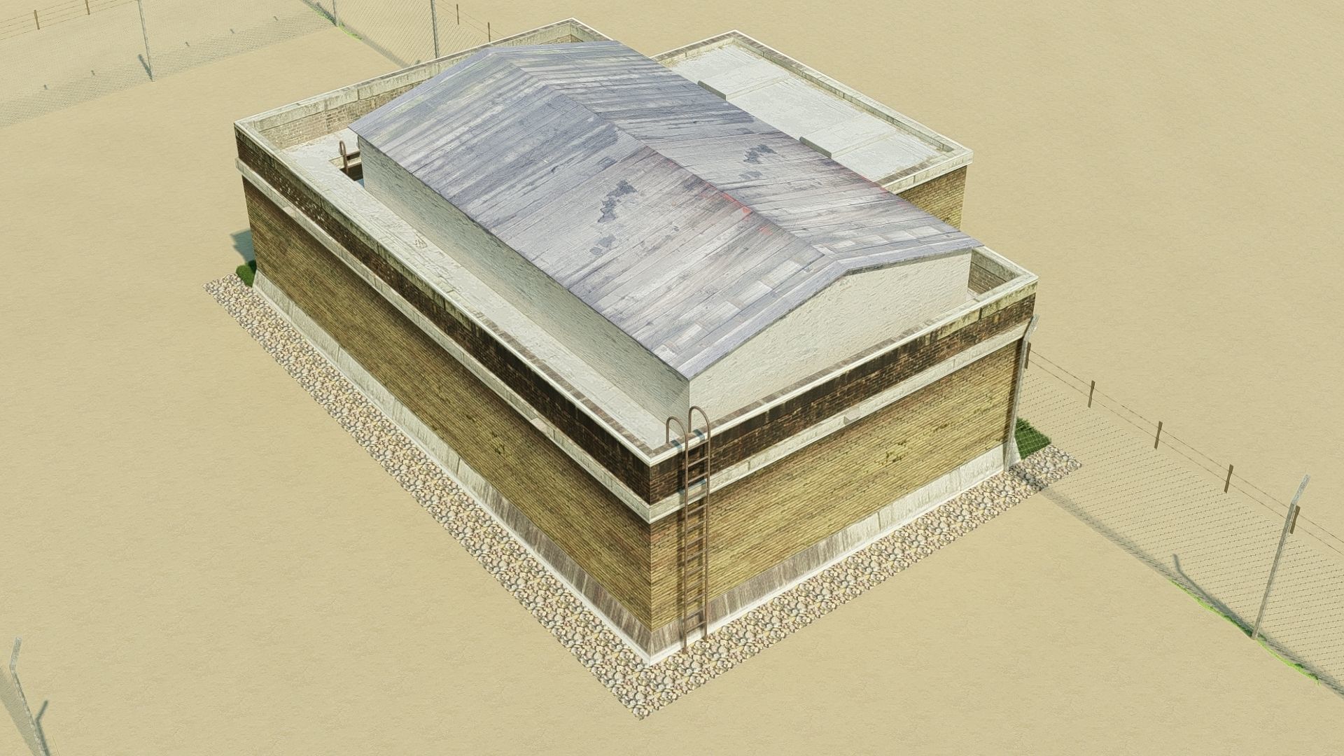 Project IGI Security Building 3D model_7