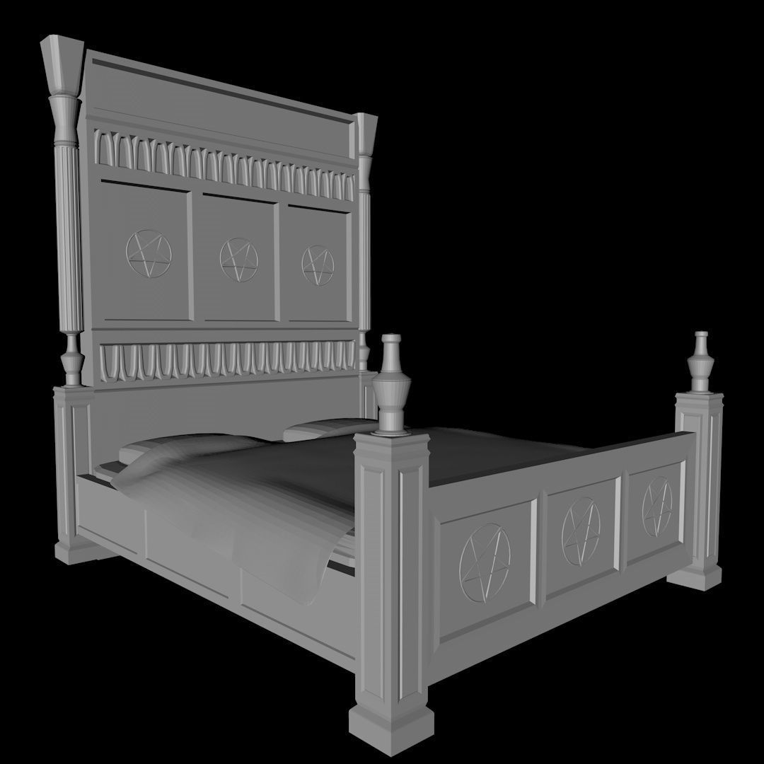 Fatality Bed 3D print model_5