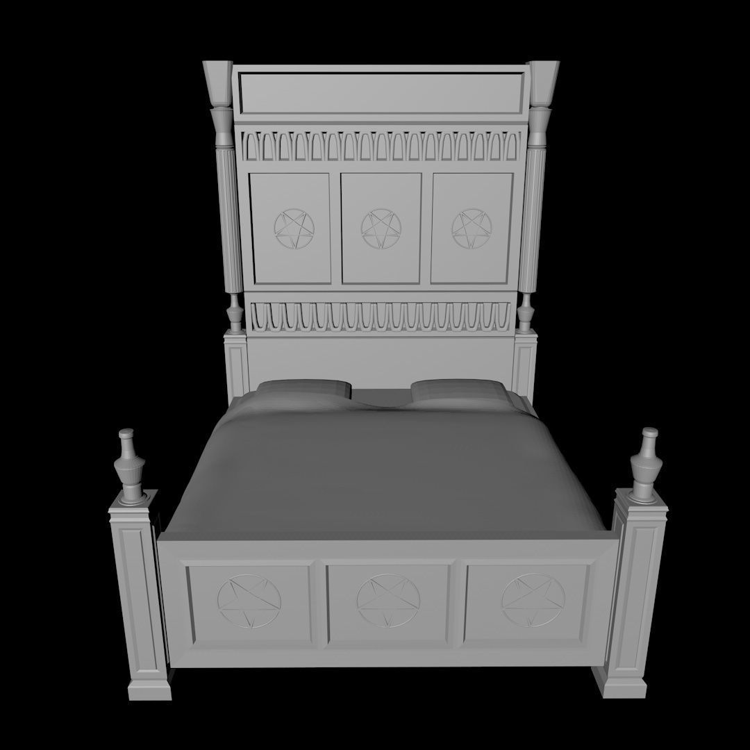 Fatality Bed 3D print model_6