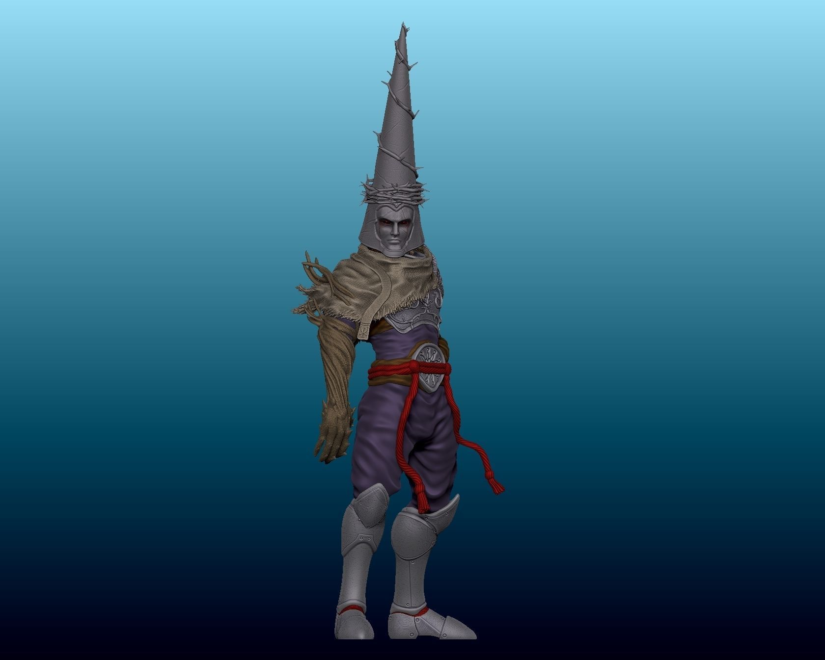 Blasphemous II - Penitent One  3D print model_3