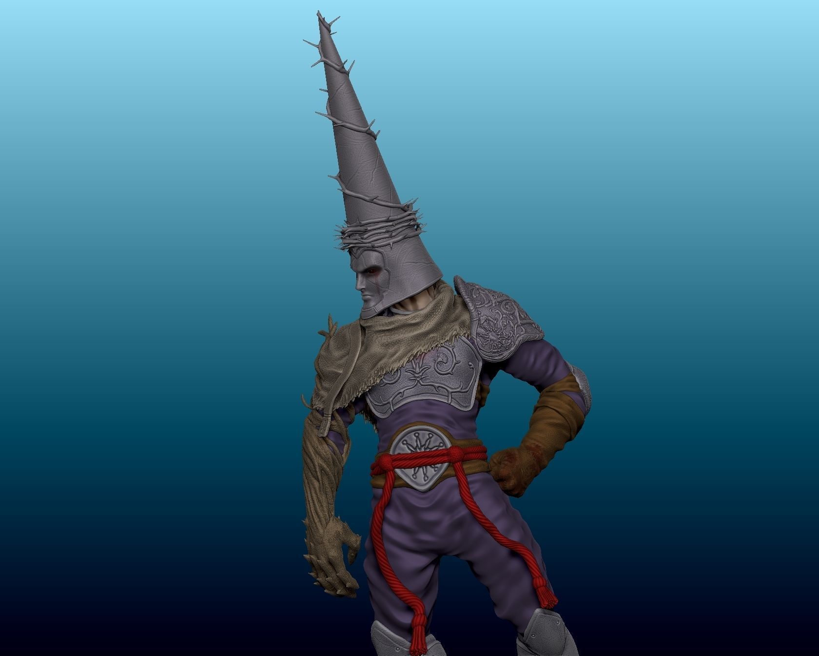 Blasphemous II - Penitent One  3D print model_1