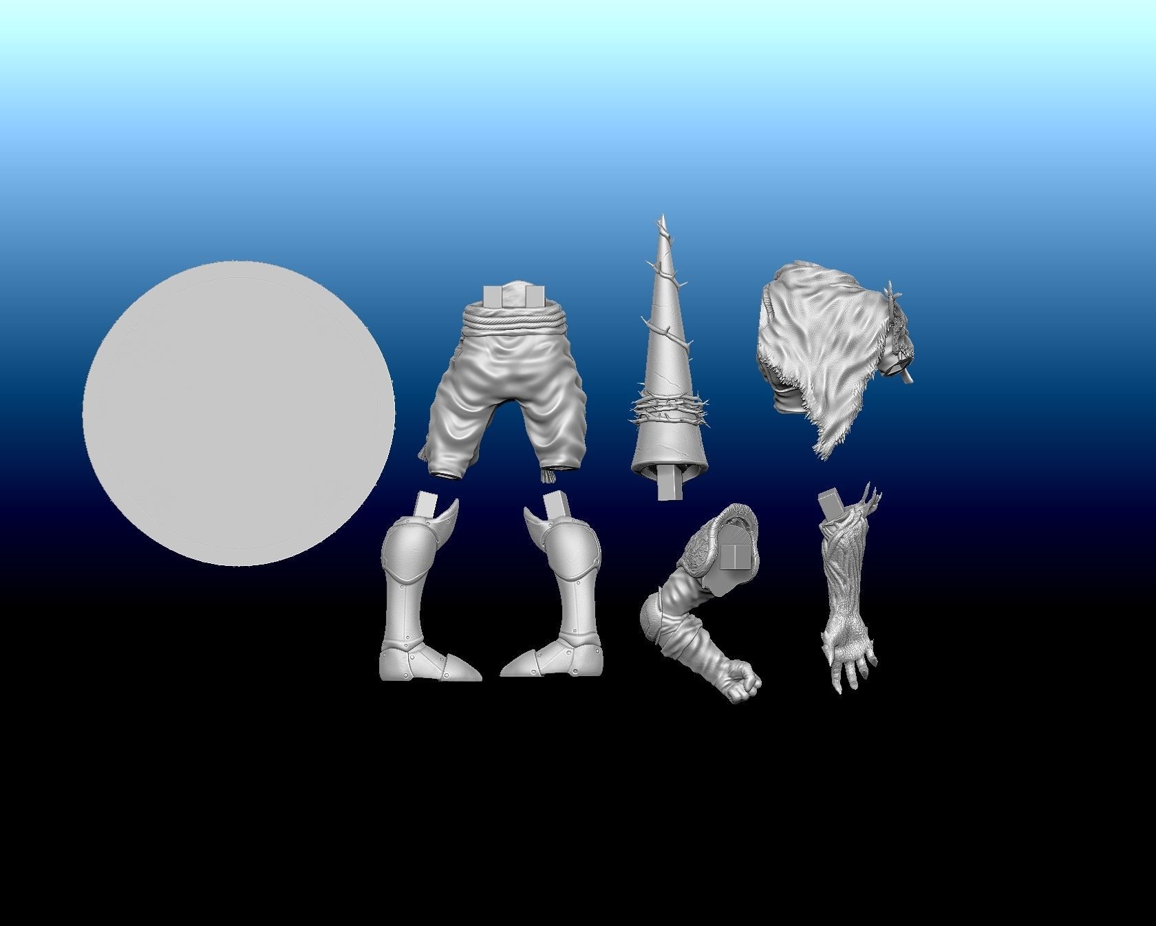 Blasphemous II - Penitent One  3D print model_8