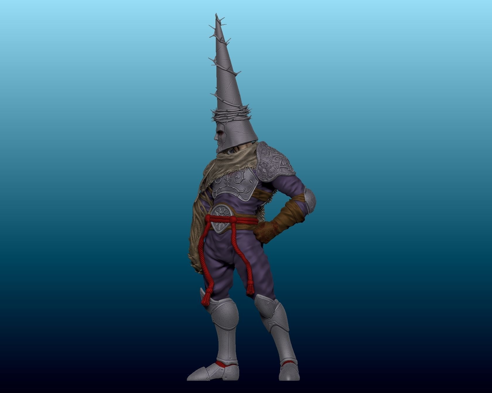 Blasphemous II - Penitent One  3D print model_4