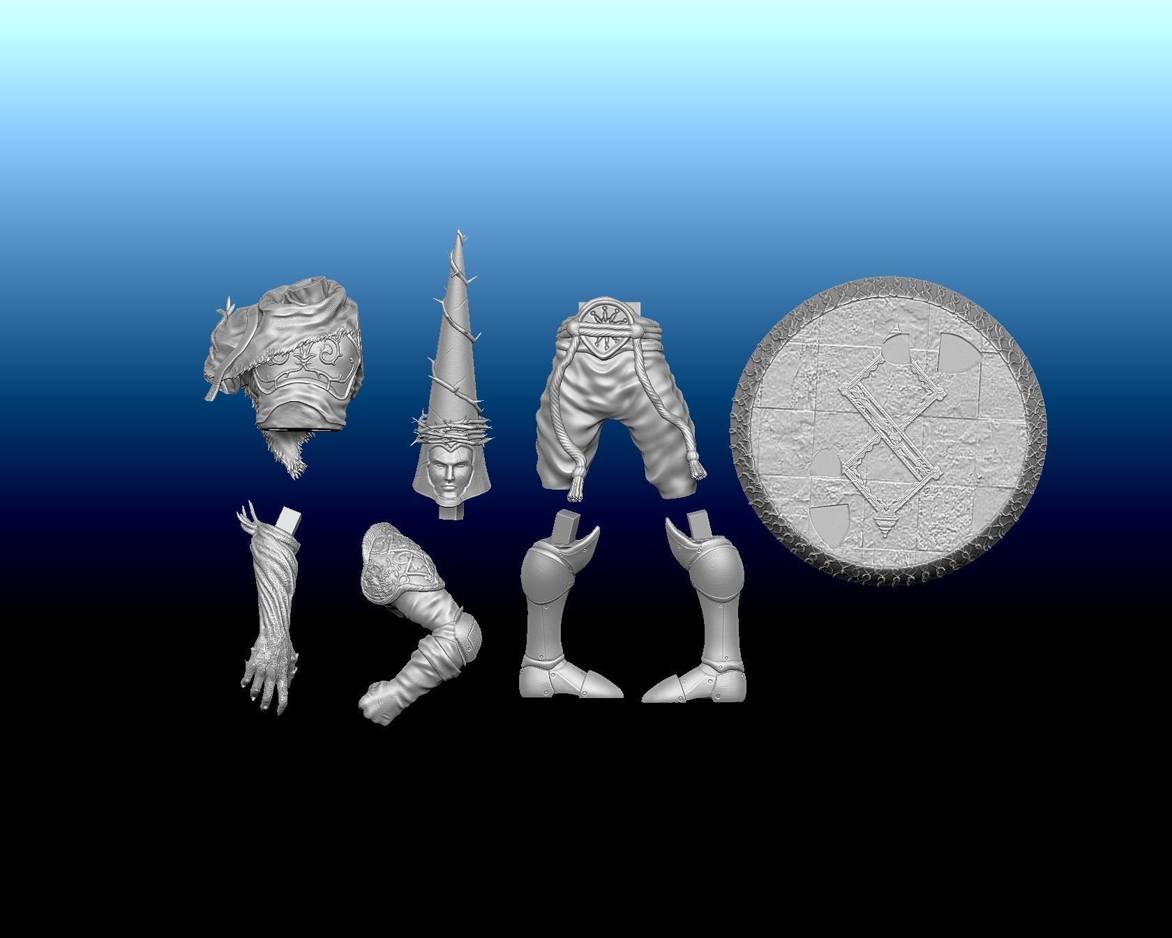 Blasphemous II - Penitent One  3D print model_7