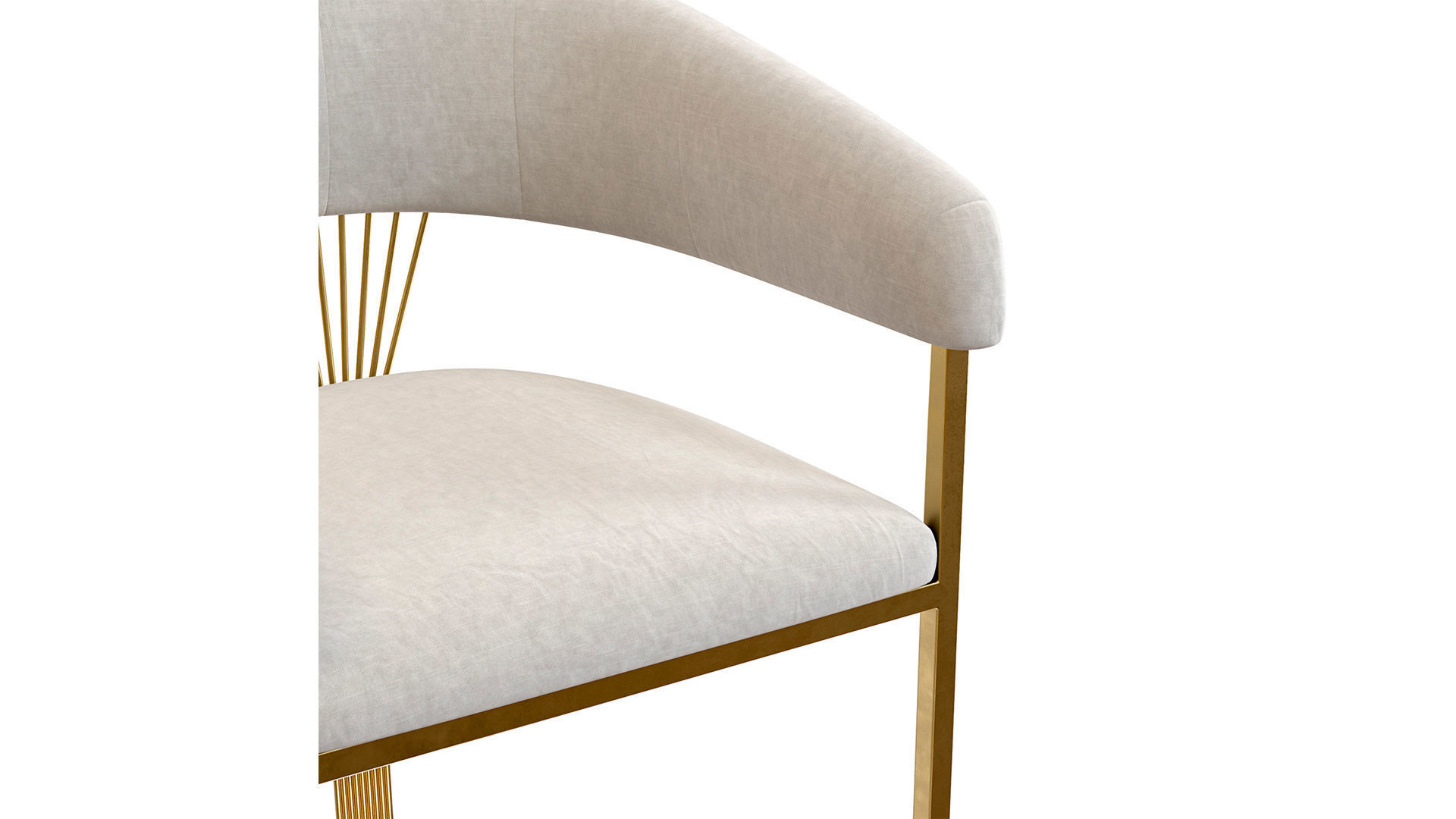 Bar stool HORDIA 3D model_7