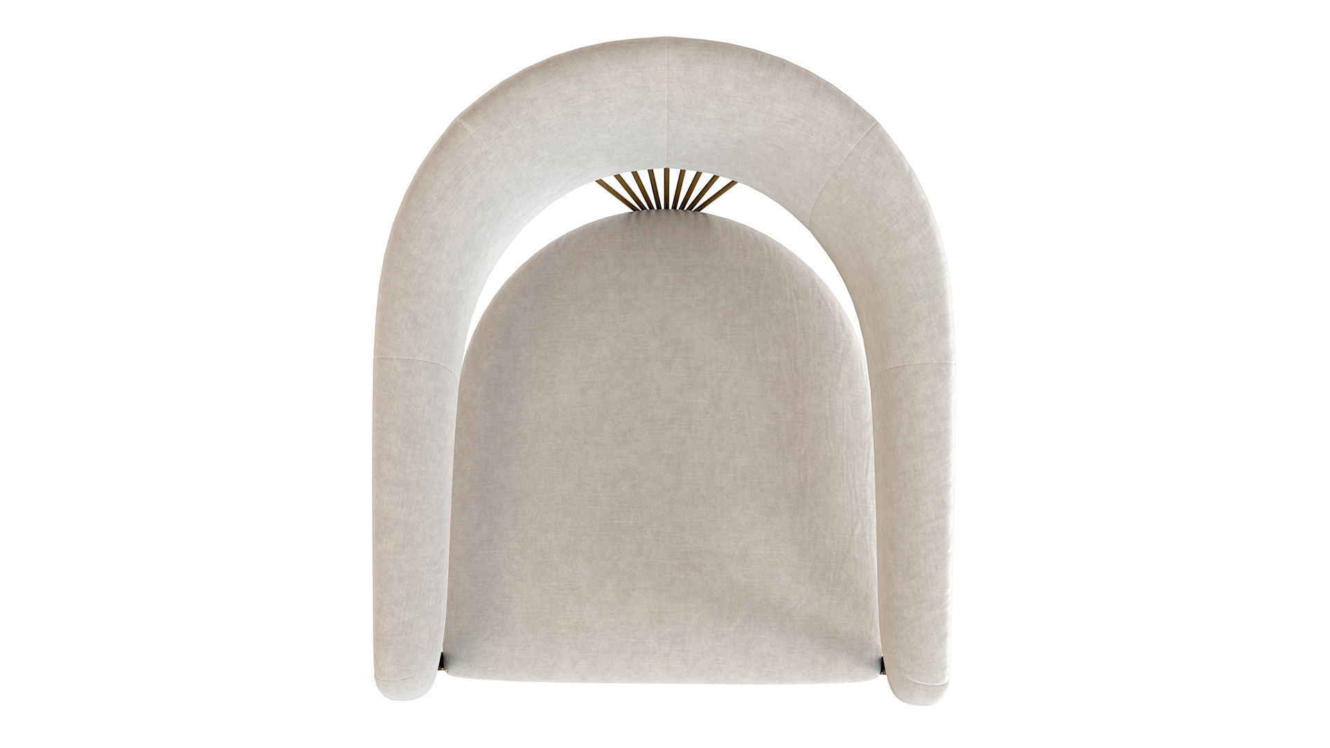 Bar stool HORDIA 3D model_6