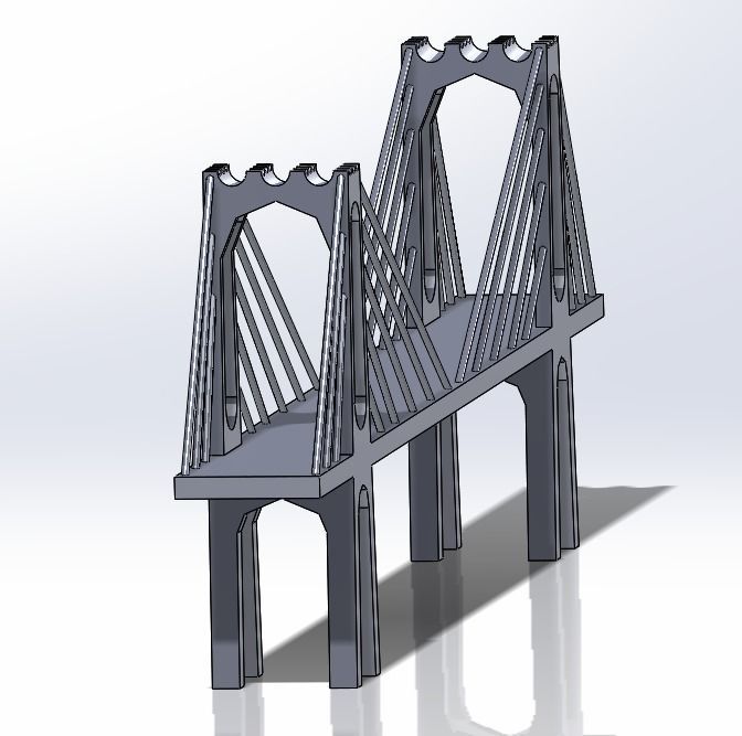 BRIDGE DESING - KOPRU TASARIMI - 3D DESING 3D print model_4