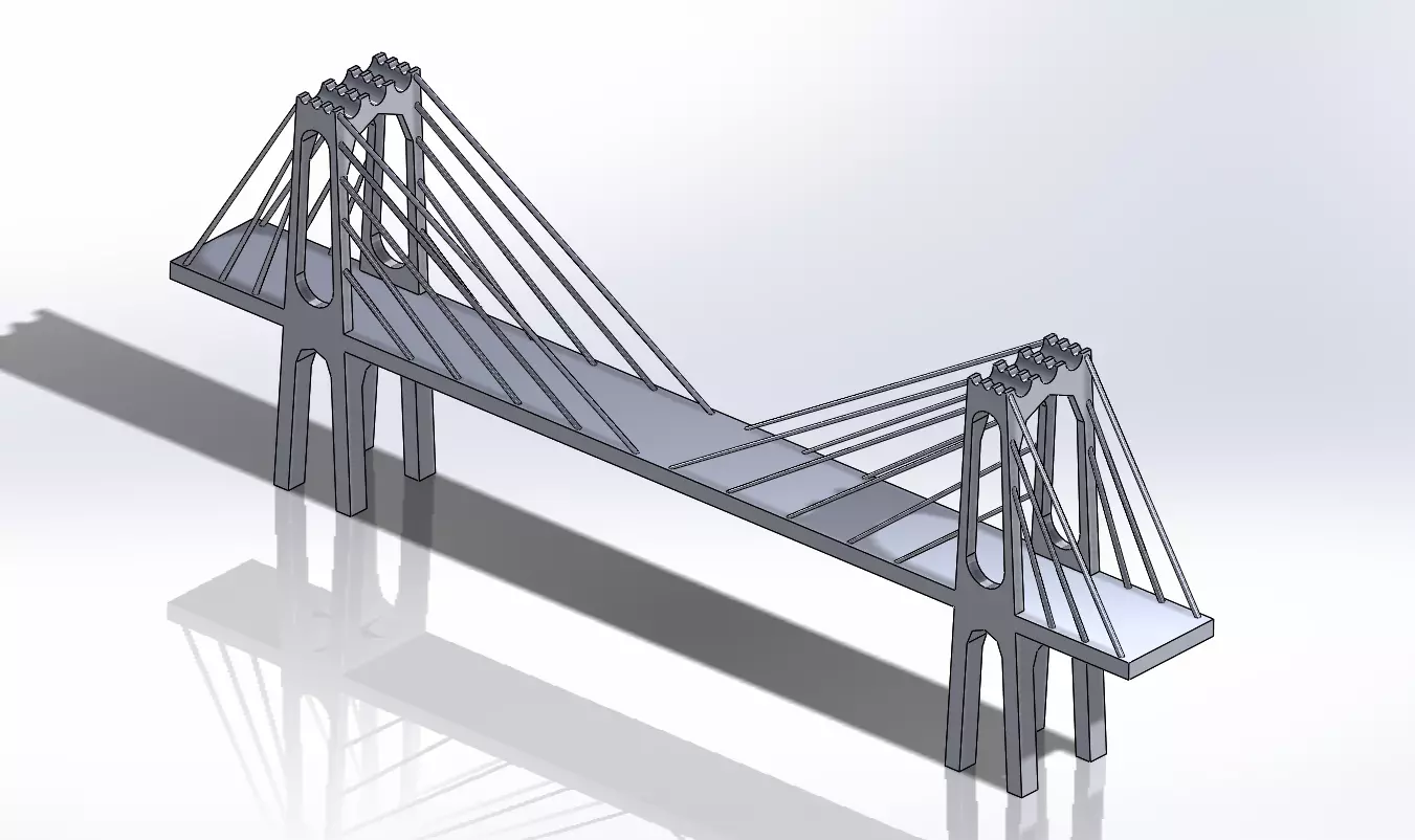 BRIDGE DESING - KOPRU TASARIMI - 3D DESING 3D print model_0