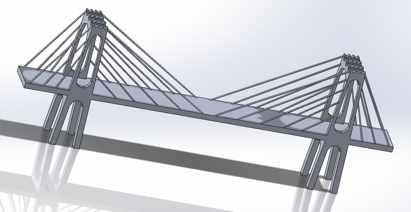 BRIDGE DESING - KOPRU TASARIMI - 3D DESING 3D print model_3