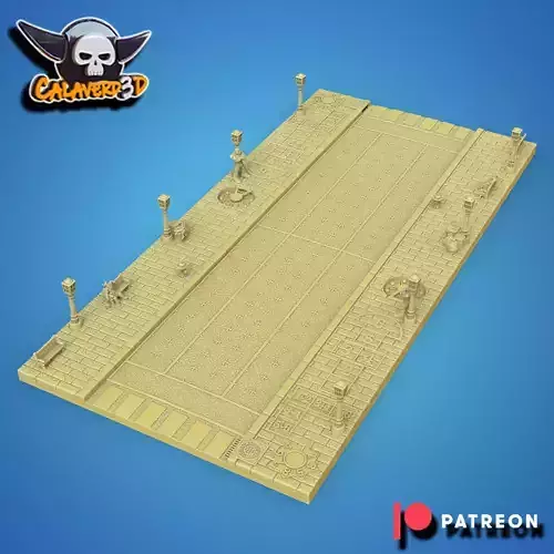 Street bowl BB7 field 15mm 3D print model