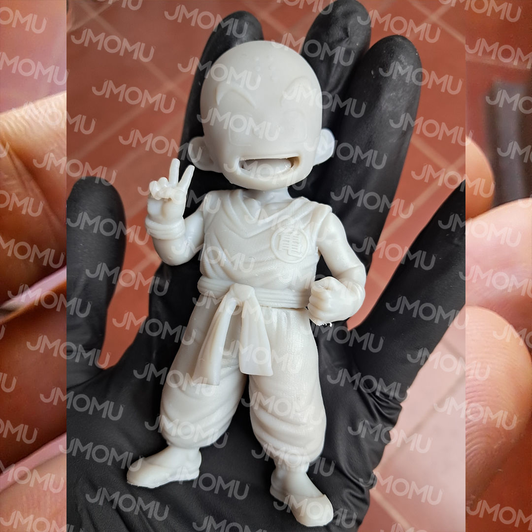 Krillin Figure 3D print model_4