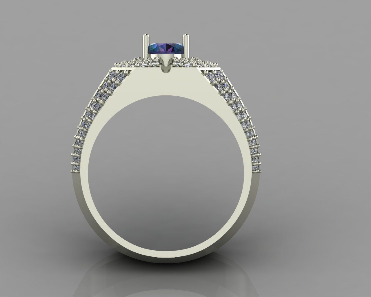  jewelry ring for men 3D print model_3