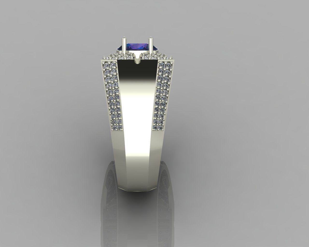  jewelry ring for men 3D print model_5