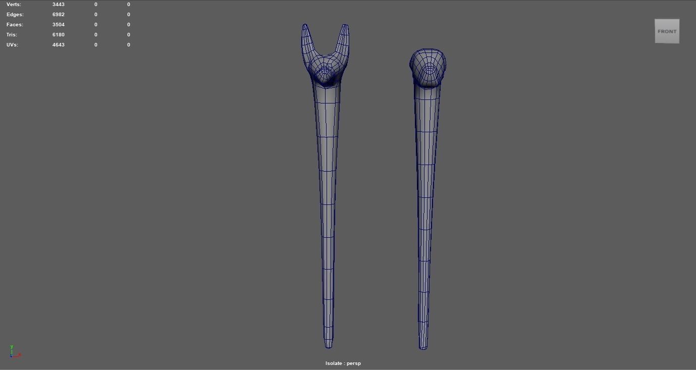 Hounds and Jackals - Gameready Egyptian Boardgame model Low-poly 3D model_16