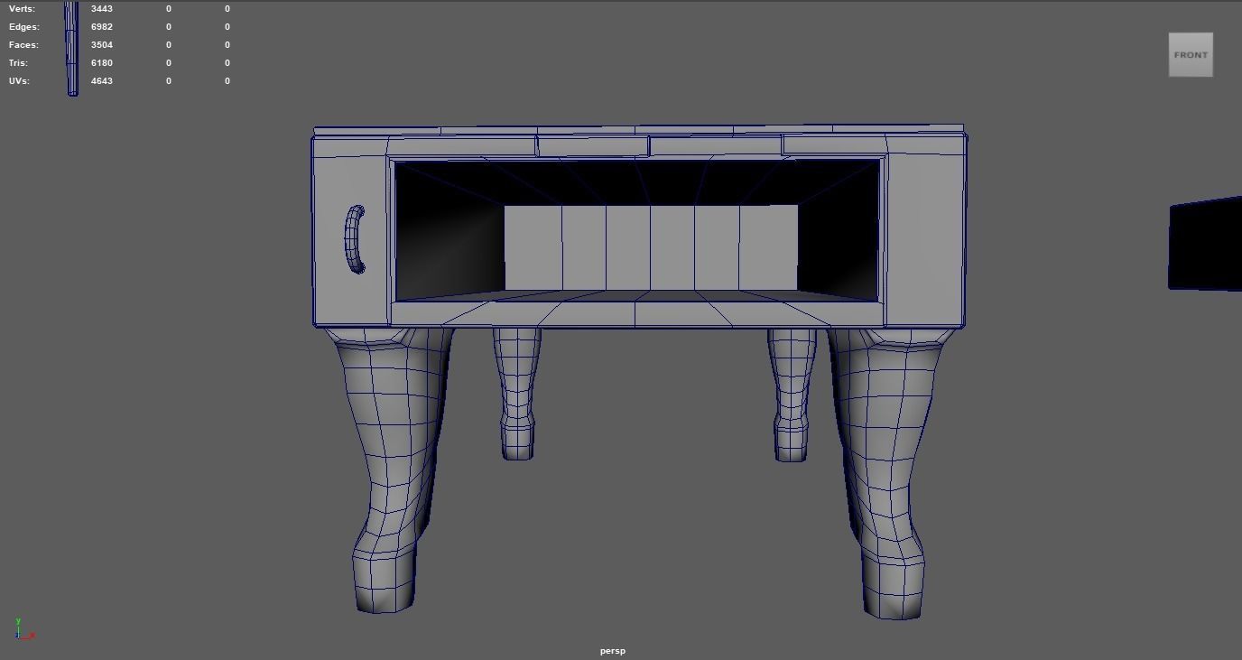 Hounds and Jackals - Gameready Egyptian Boardgame model Low-poly 3D model_11