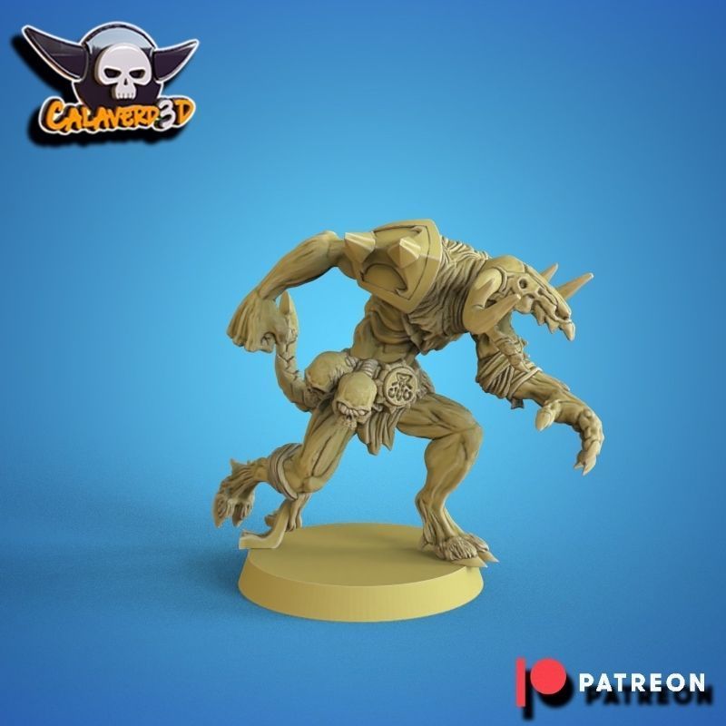 Damned of the 9th circle Team 3D print model_15