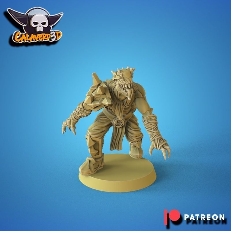 Damned of the 9th circle Team 3D print model_8