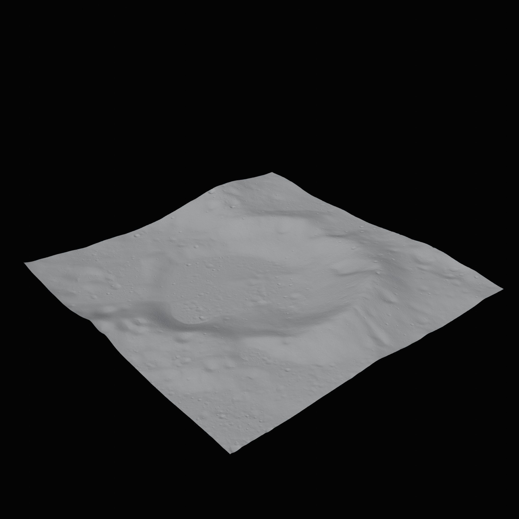 Sverdrup crater 3D model_3