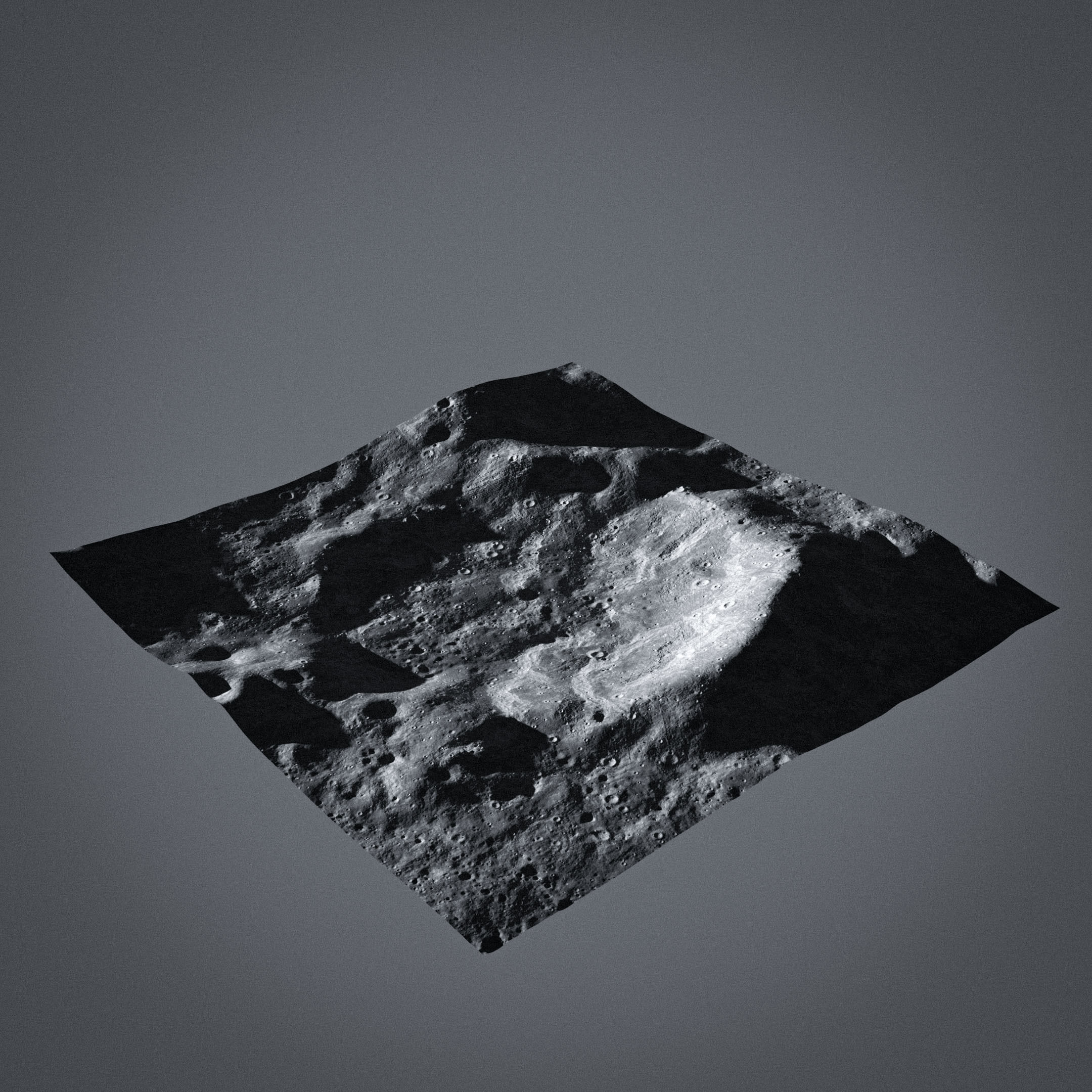 Sverdrup crater 3D model_2