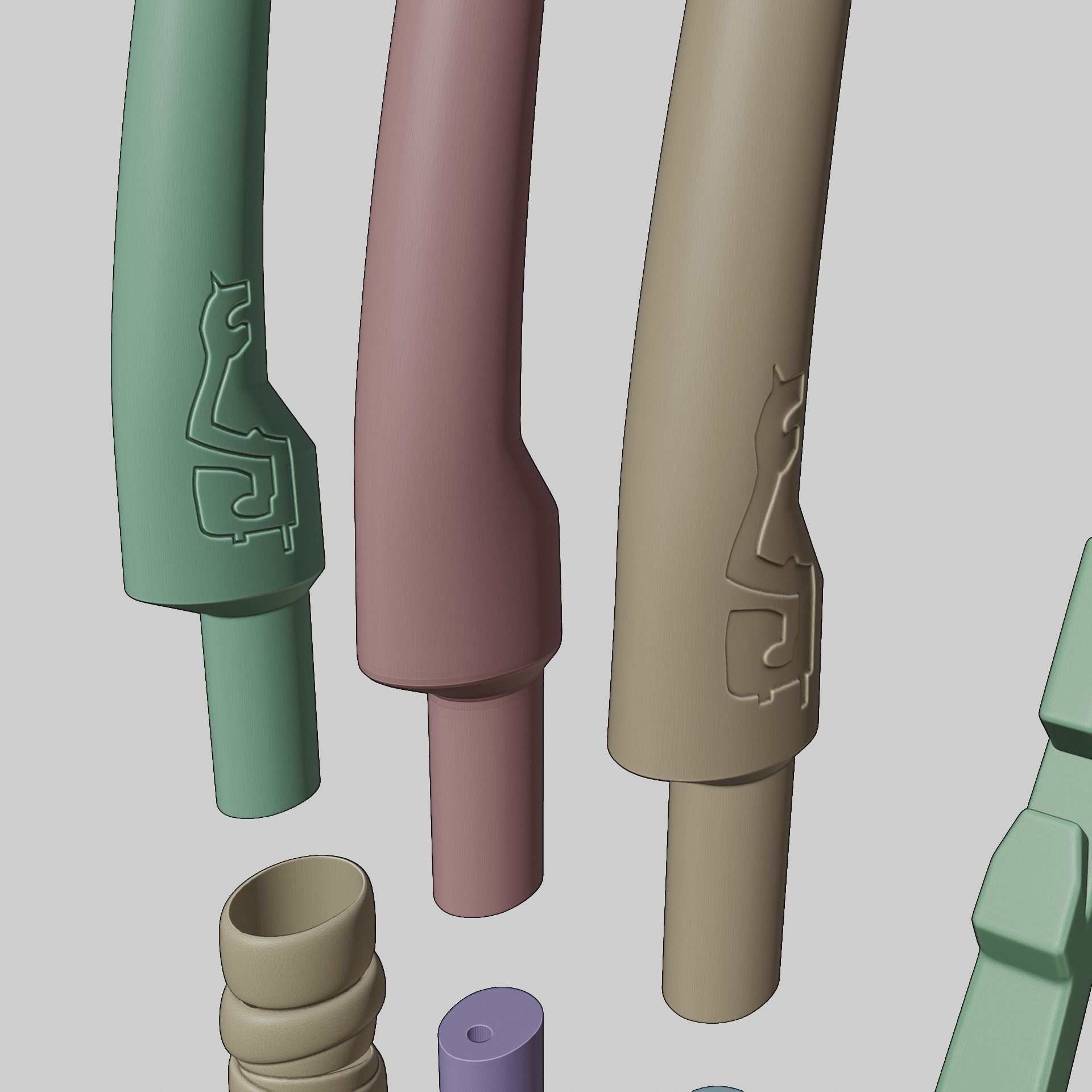 Long Bow from Zelda Tears of the Kingdom 3D print model_11