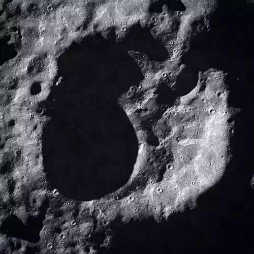 de Gerlache crater  3D model