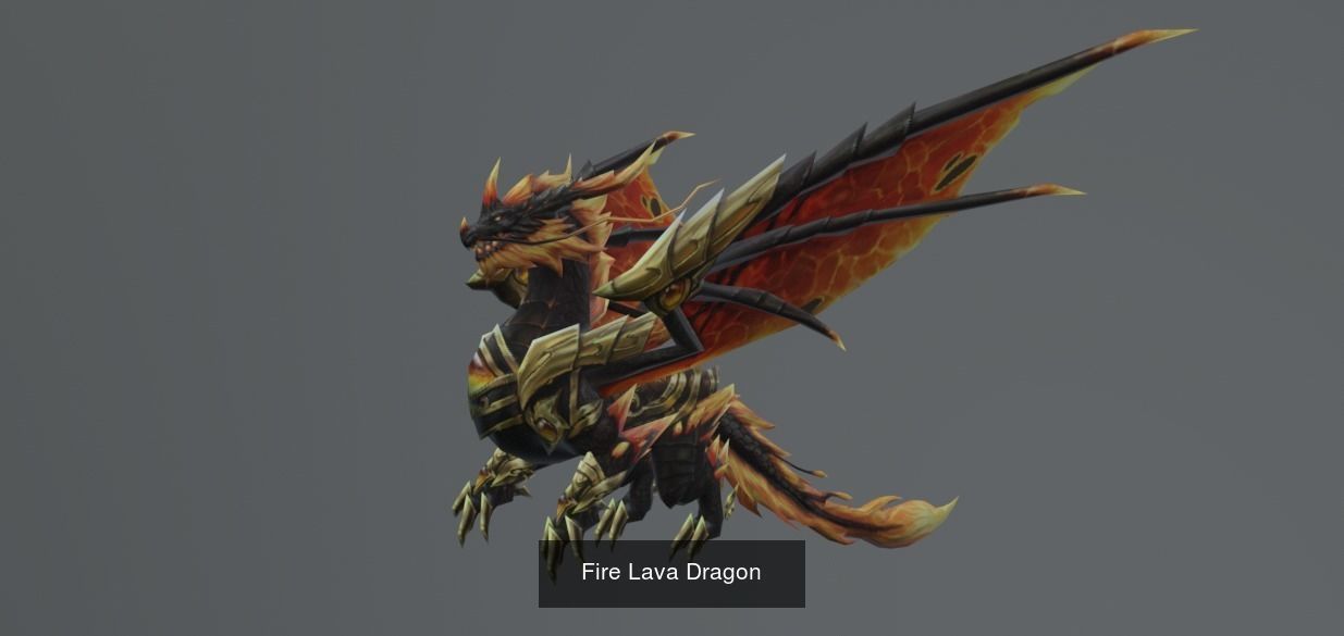 FULL OF PACK 69 MODEL MONSTER FANTASY LOW POLY AND HIGH POLY  3D Model Collection_40