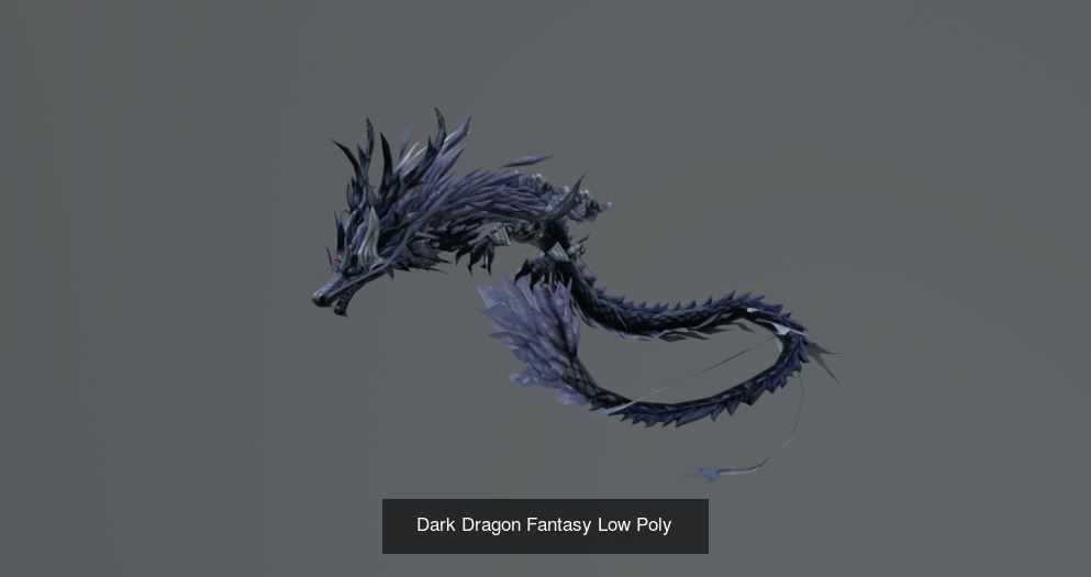 FULL OF PACK 69 MODEL MONSTER FANTASY LOW POLY AND HIGH POLY  3D Model Collection_68