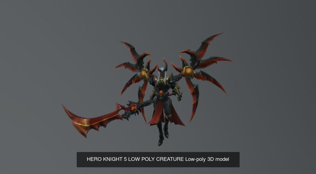 FULL OF PACK 69 MODEL MONSTER FANTASY LOW POLY AND HIGH POLY  3D Model Collection_59